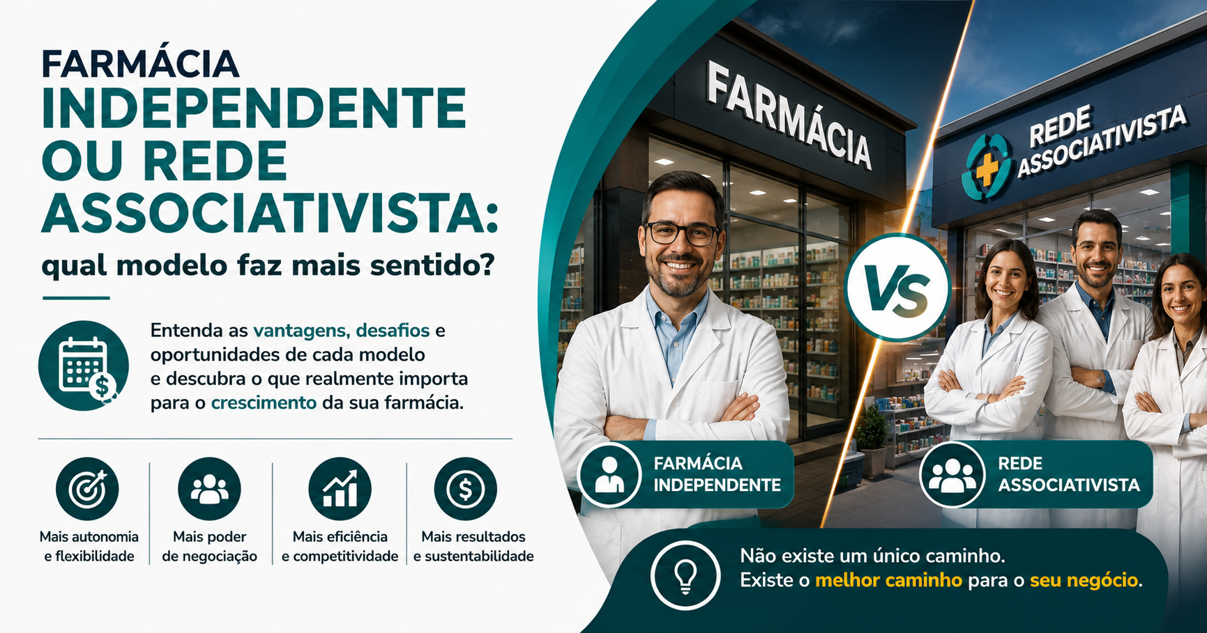 Farmácia independente e rede associativista
