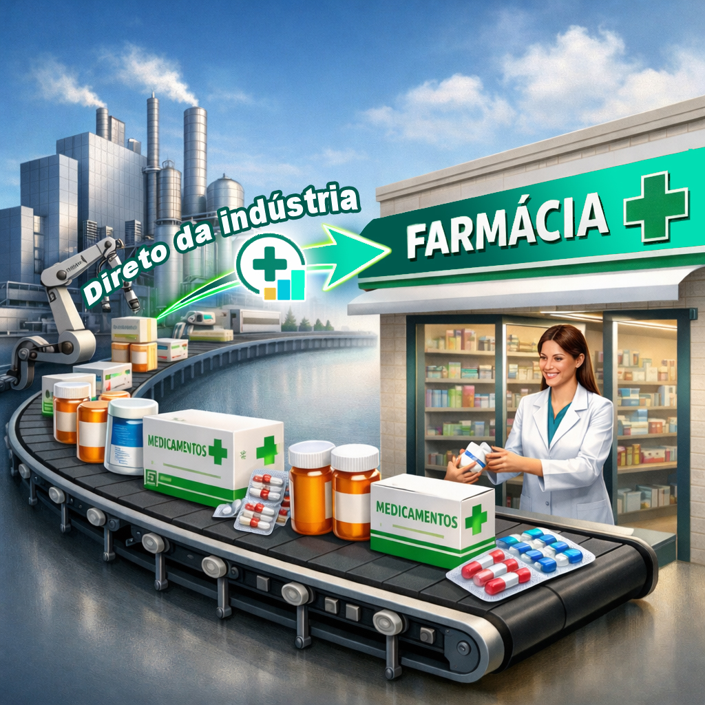 DIRETO DA INDUSTRIA PARA AS FARMÁCIAS