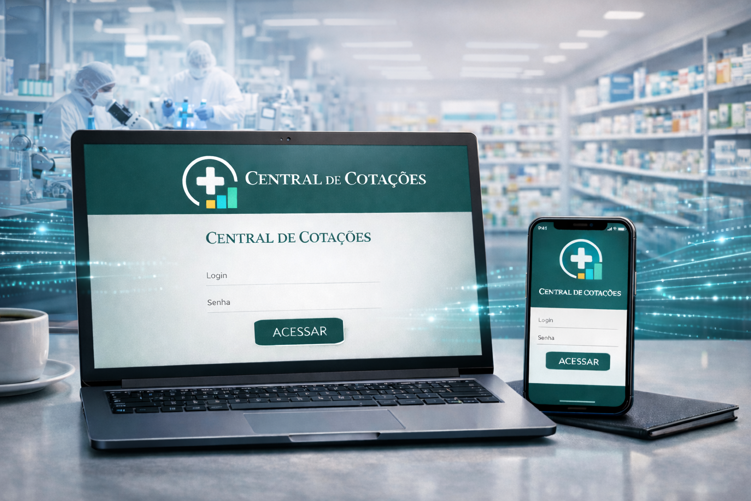 PLATAFORMA B2B PARA FARMÁCIAS